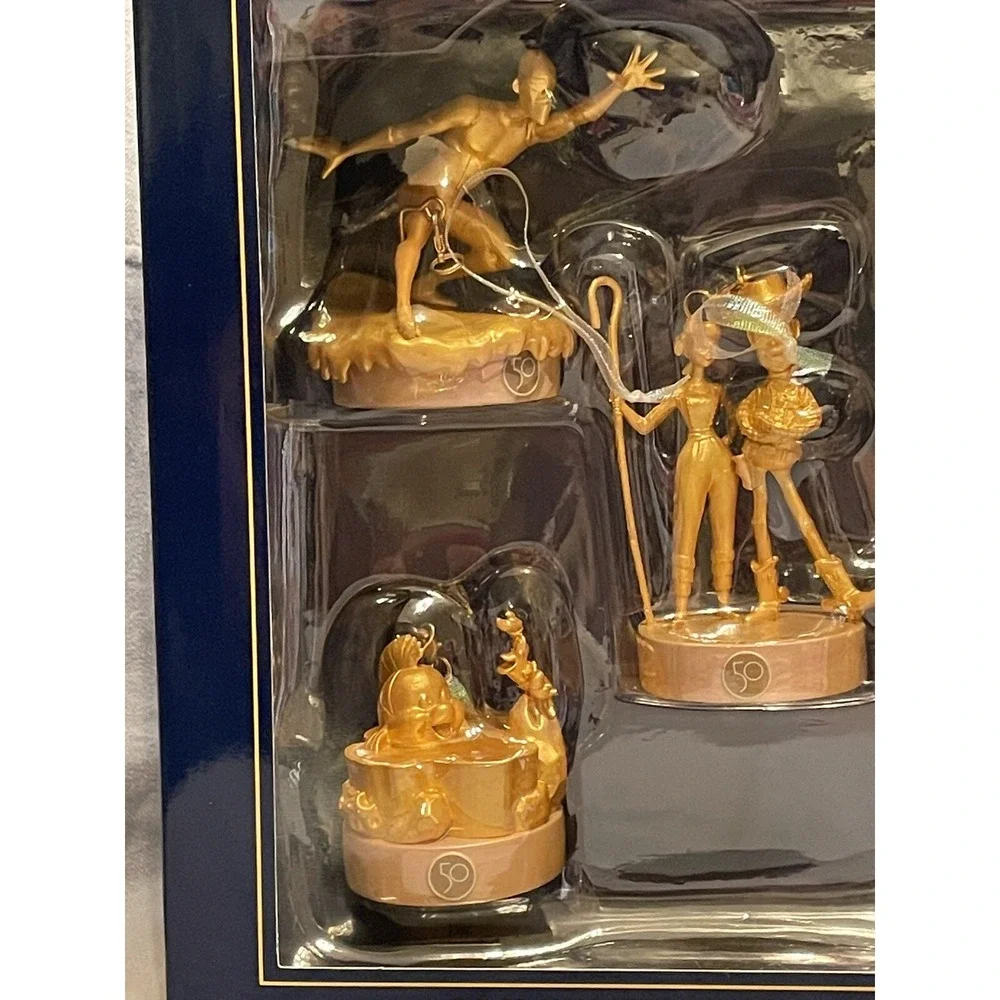 NEW Disney World 50th‎ Anniversary Gold Christmas Ornament - Hollywood Studios